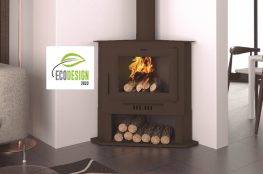 Estufa de leña esquinera CH5