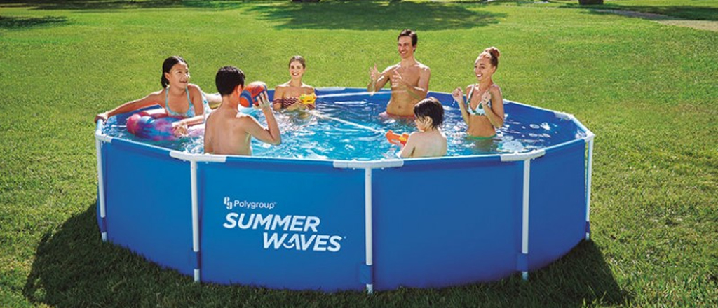 Filtro Depurador Piscina Summer Waves Active Frame Pool 3.6m en Bricon