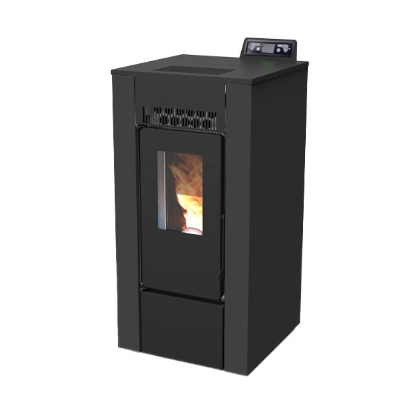 Estufa-de-pellet-Clea-Negra Estufa de pellet Clea Negra